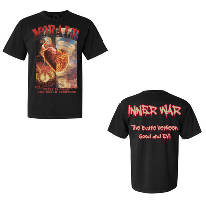 Morale Inner War Black Tees