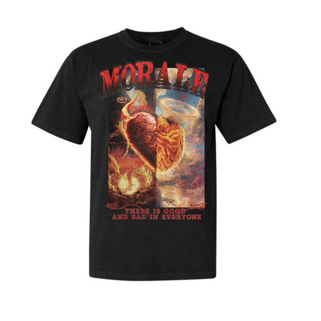 Morale Inner War Black Tees