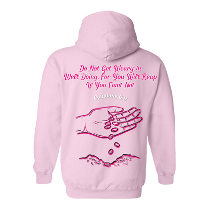 Morale Good Seeds Pink Hoodie