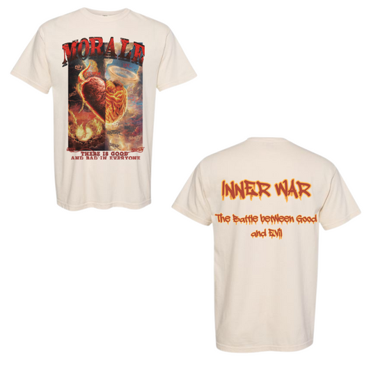 Morale Inner War Ivory Tees