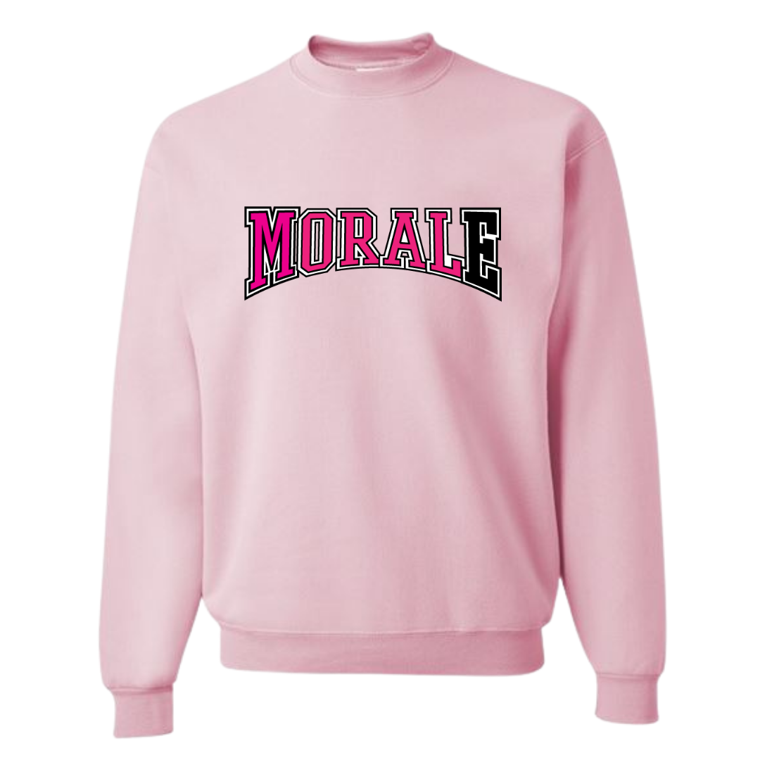 Morale Good Seeds Pink Sweatshirt