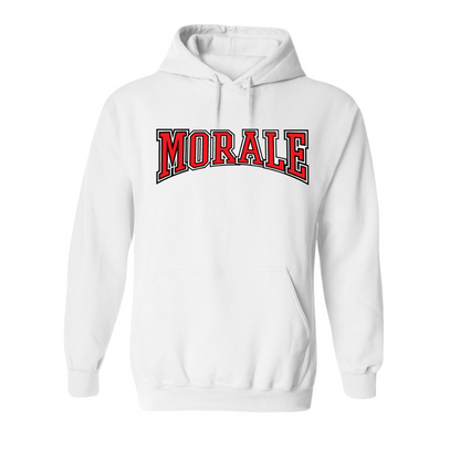 Morale University White Hoodie