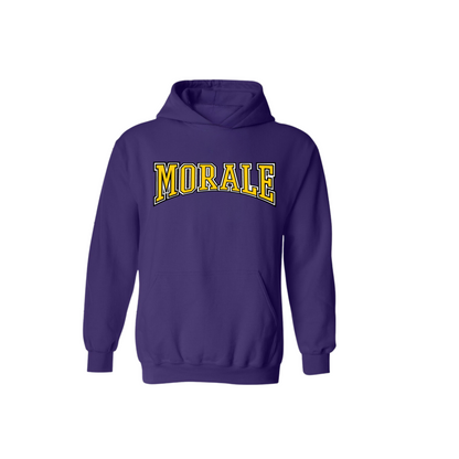 Morale University Purple Hoodie