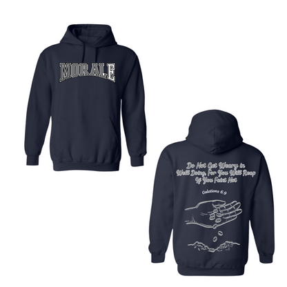 Morale Good Seeds Navy Blue Hoodie