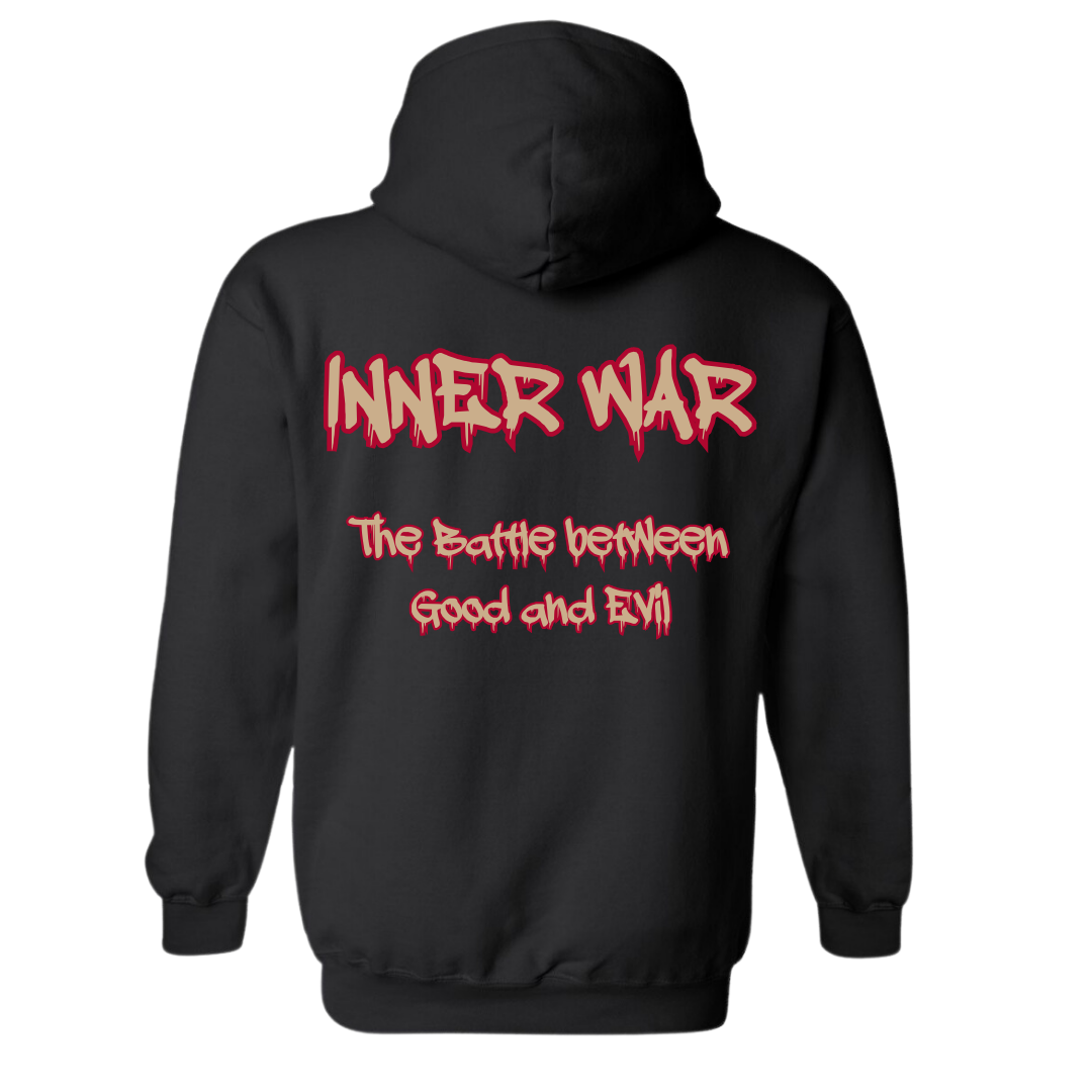 Morale Inner War Black Hoodie