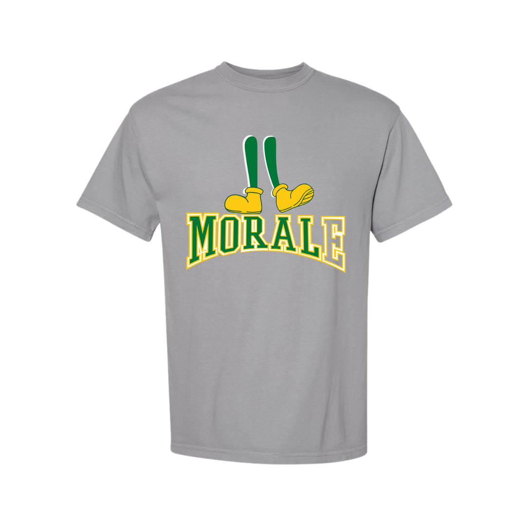 Morale Stand on Morals Gray Tees