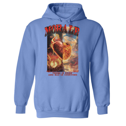 Morale Inner War Carolina Blue Hoodie