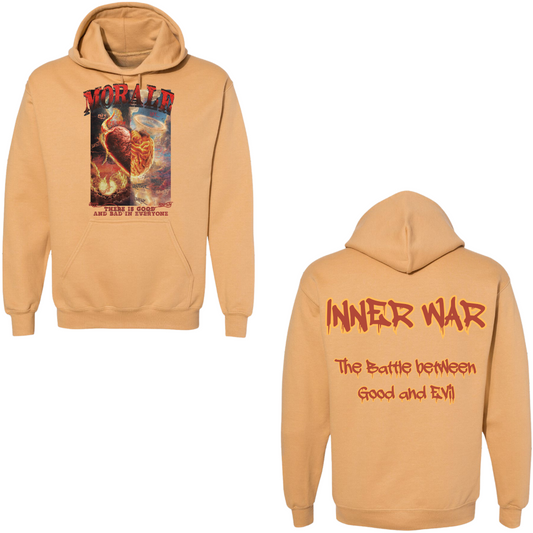 Morale Inner Old Gold Hoodie