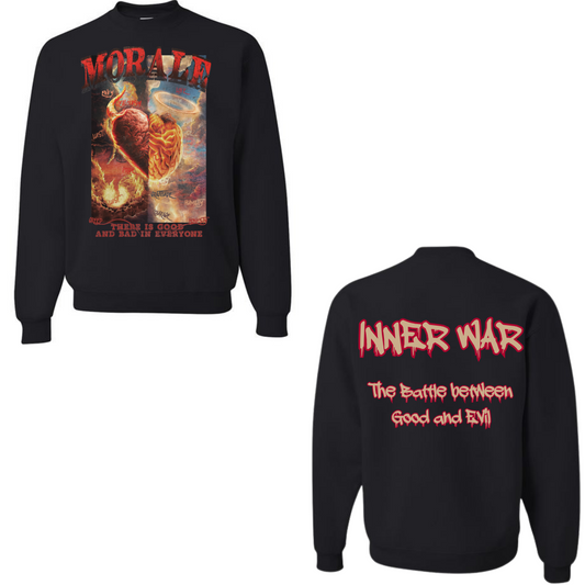 Morale Inner War Black Sweatshirt