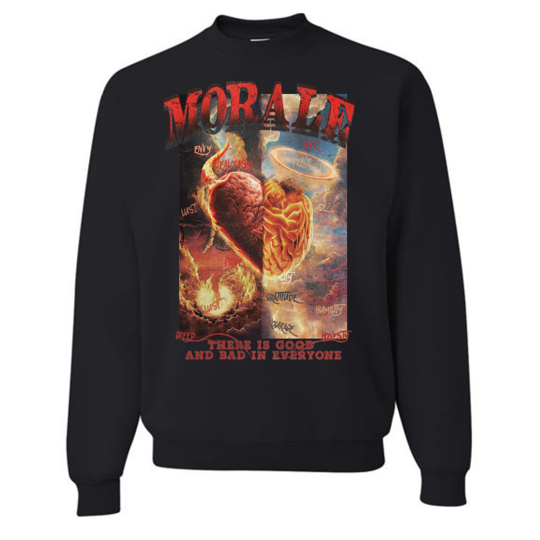 Morale Inner War Black Sweatshirt