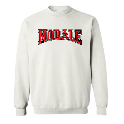 Morale University White Sweatshirt