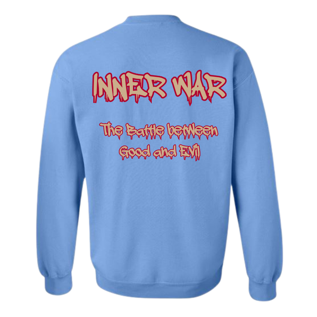 Morale Inner War Carolina Blue Sweatshirt